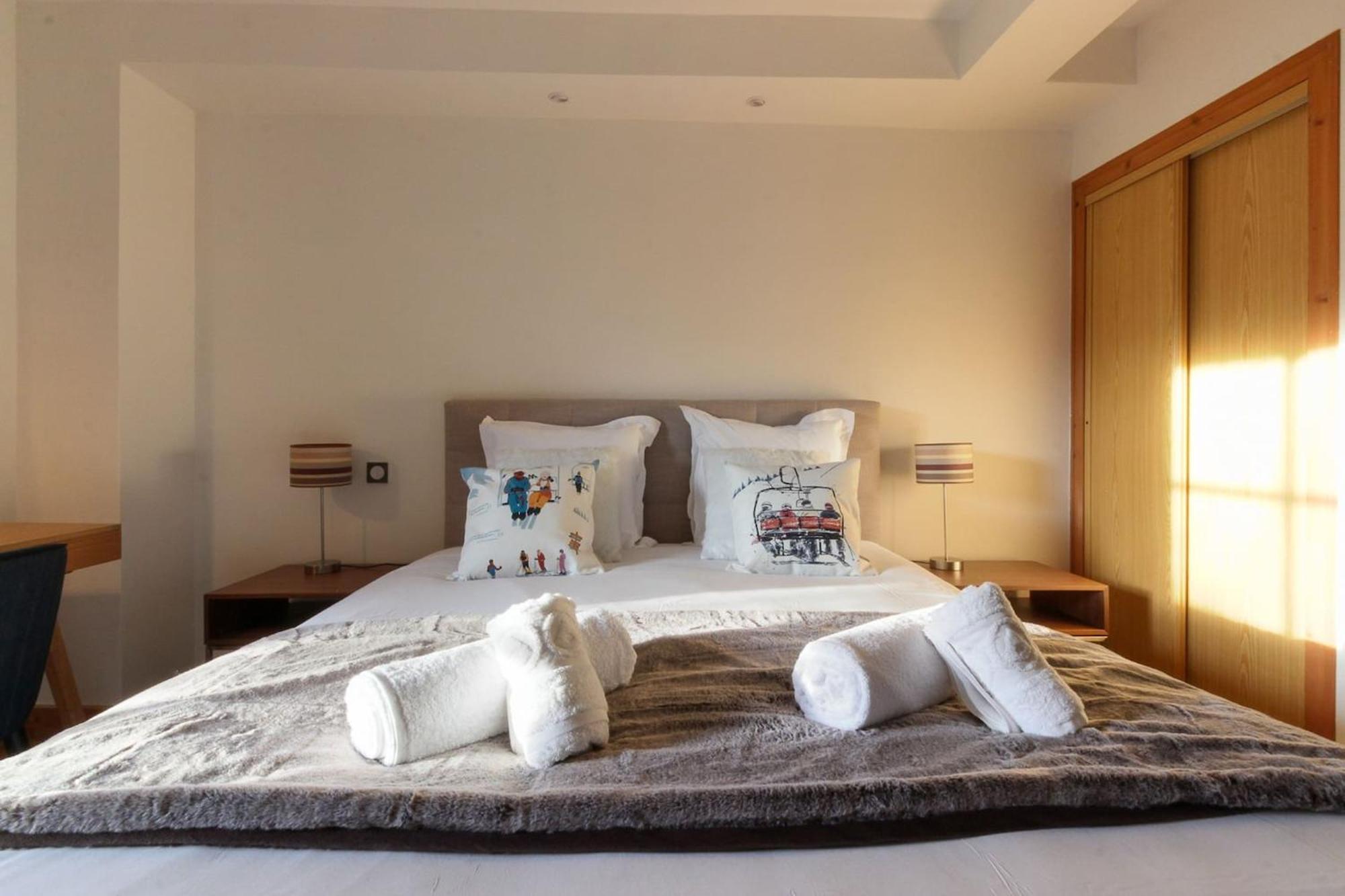 Apartamento Les Alpins - Centre De Chamonix - Renove Avec Jardin Et Vue Imprenable Sur Le Montblanc Exterior foto