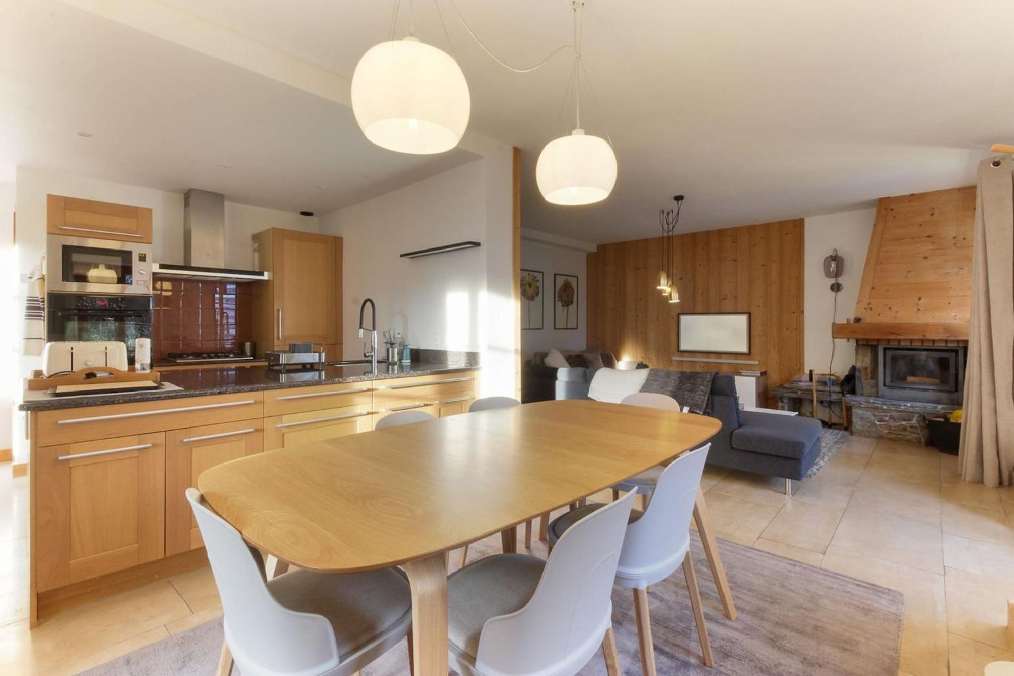 Apartamento Les Alpins - Centre De Chamonix - Renove Avec Jardin Et Vue Imprenable Sur Le Montblanc Exterior foto
