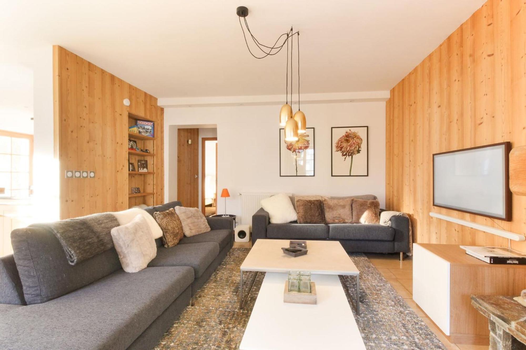 Apartamento Les Alpins - Centre De Chamonix - Renove Avec Jardin Et Vue Imprenable Sur Le Montblanc Exterior foto